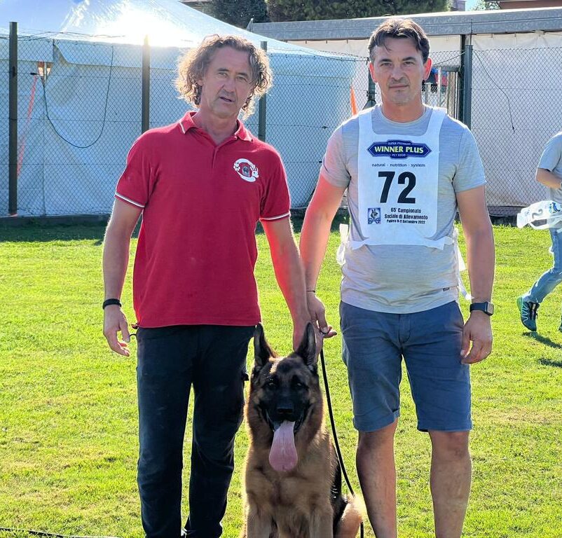 Dorin e Gabriel, i fondatori dell'allevamento Pastore Tedesco Brescia.